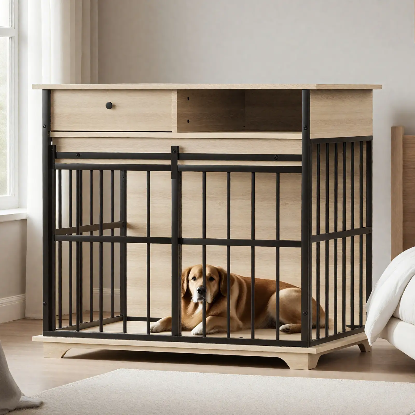 Dog Cage Furniture for Small Dogs by HouseOfZazla