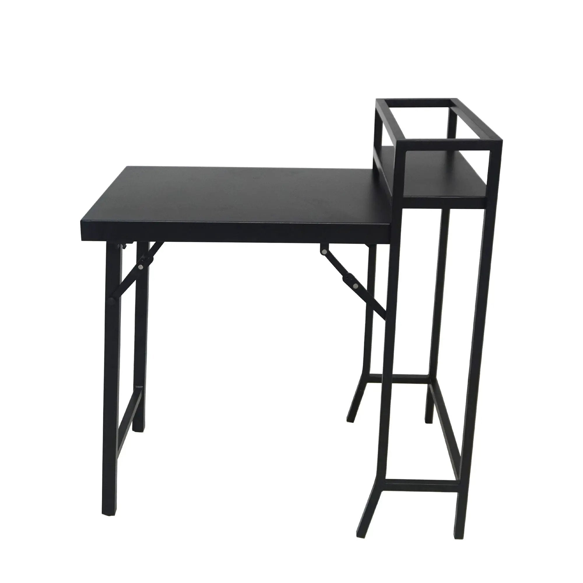 3 Piece Patio Bistro Set, Patio Set Of Foldable Patio Table And Chairs, Outdoor Patio Furniture Sets - Black by Unique Piece Furniture
