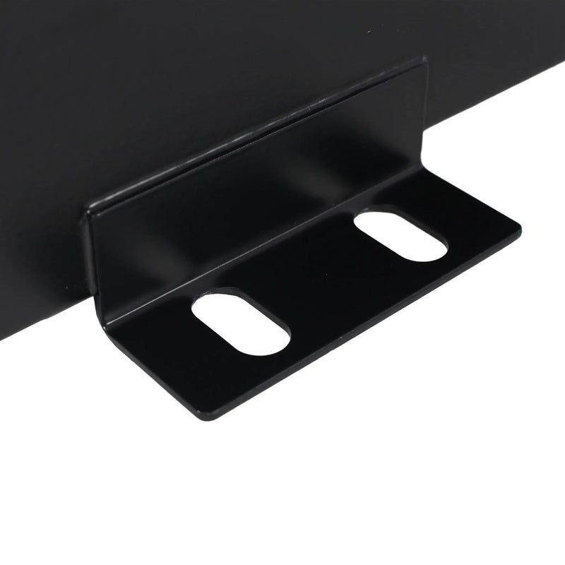 Heavy Duty 5 Gallon Steel Hydraulic Fluid Reservoir Tank With Mounting Foot, 14 Gauge - Black by HouseOfZazla