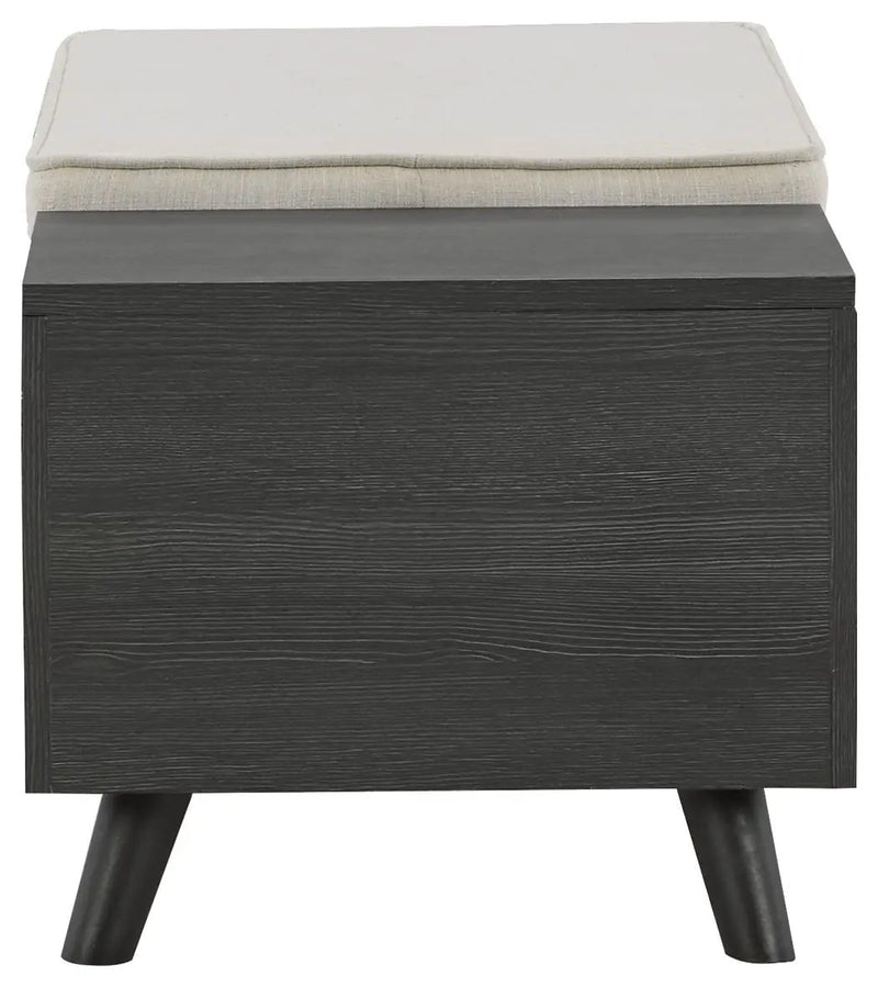 Yarlow - Storage Bench - Dark Gray by Unique Piece Furniture