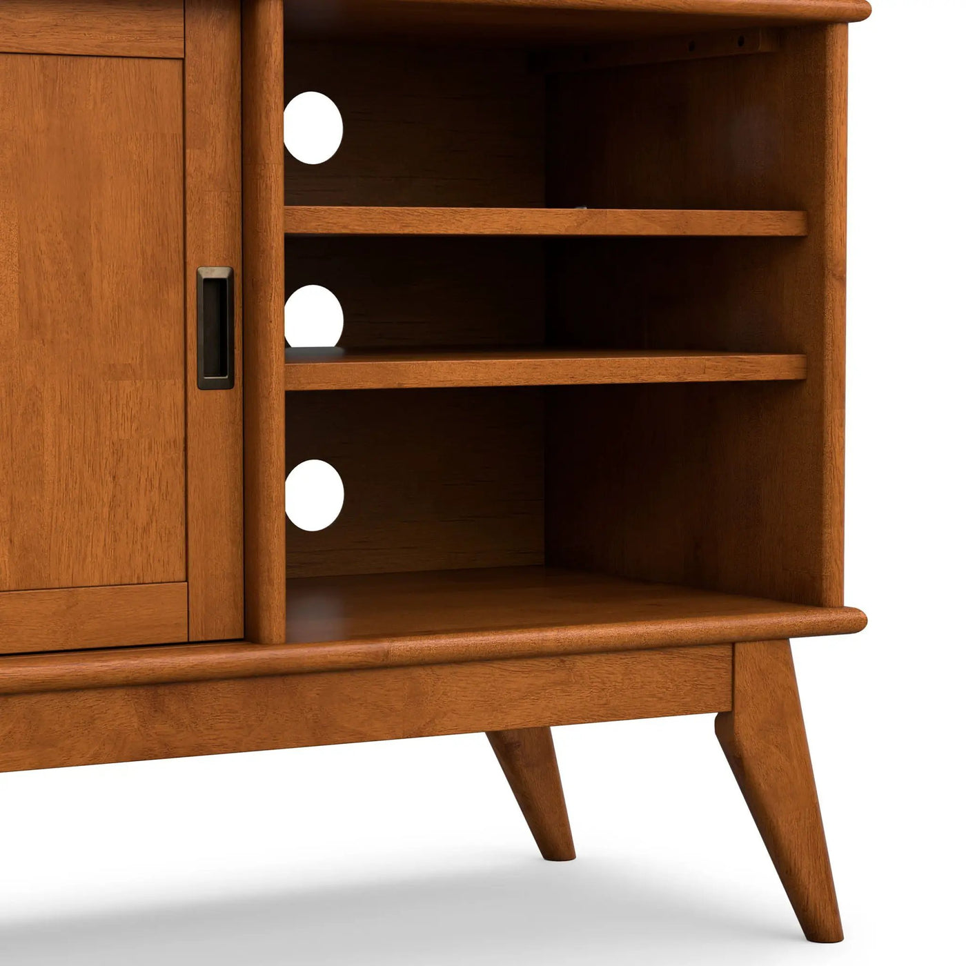 Draper - Handcrafted Mid Century Low TV Media Stand by Unique Piece Furniture