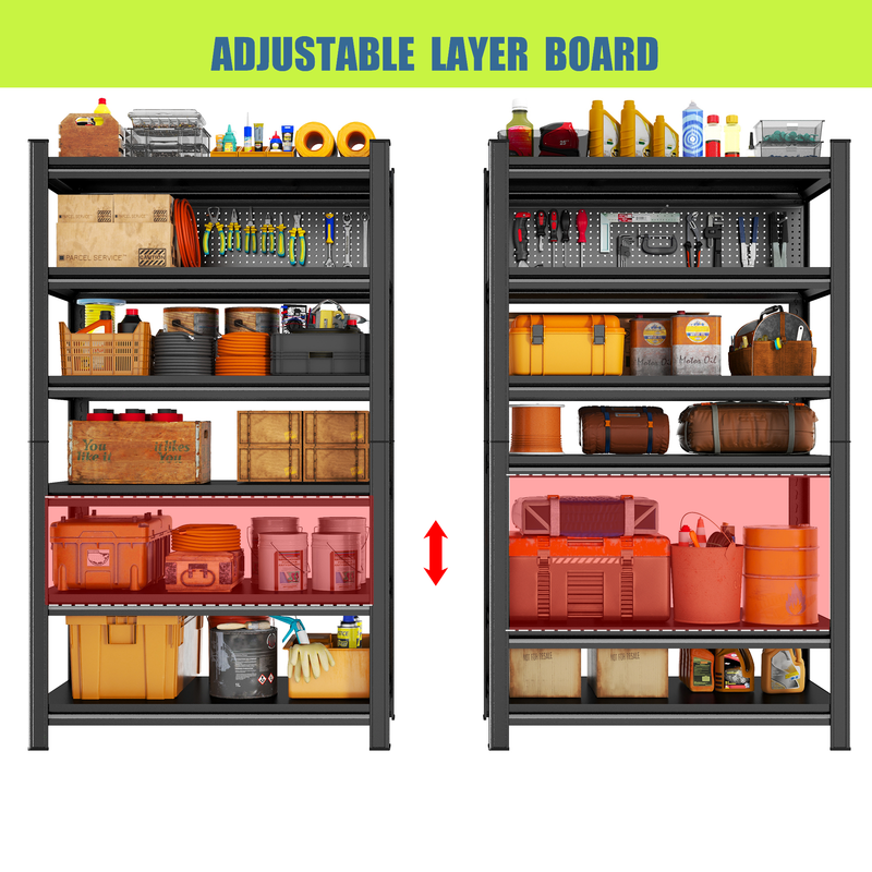 6-Tier Garage Storage Shelving Unit by HouseOfZazla