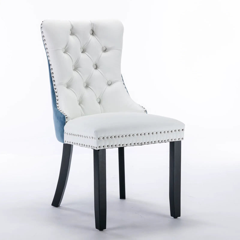 Nikki - Modern Upholstered Dining Chair (Set of 2) by HouseOfZazla