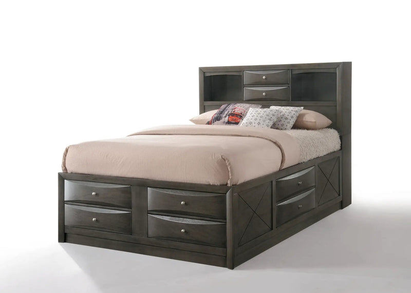 Ireland - Bed With Storage by Unique Piece Furniture