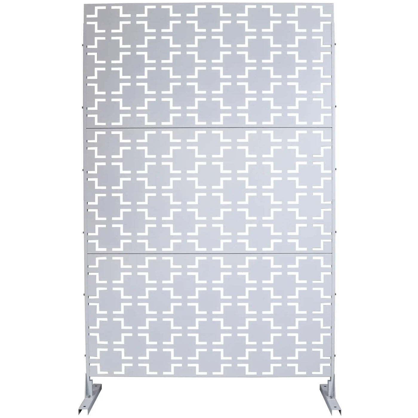 Outdoor & Indoor Metal Privacy Freestanding Decorative Screen by Unique Piece Furniture
