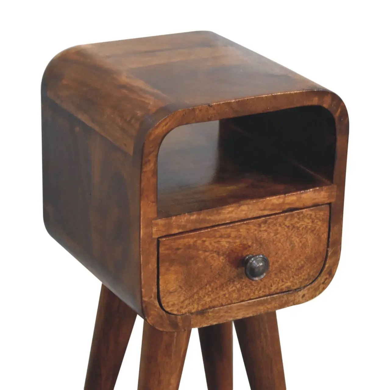 Mini Open Bedside Nightstand by Unique Piece Furniture