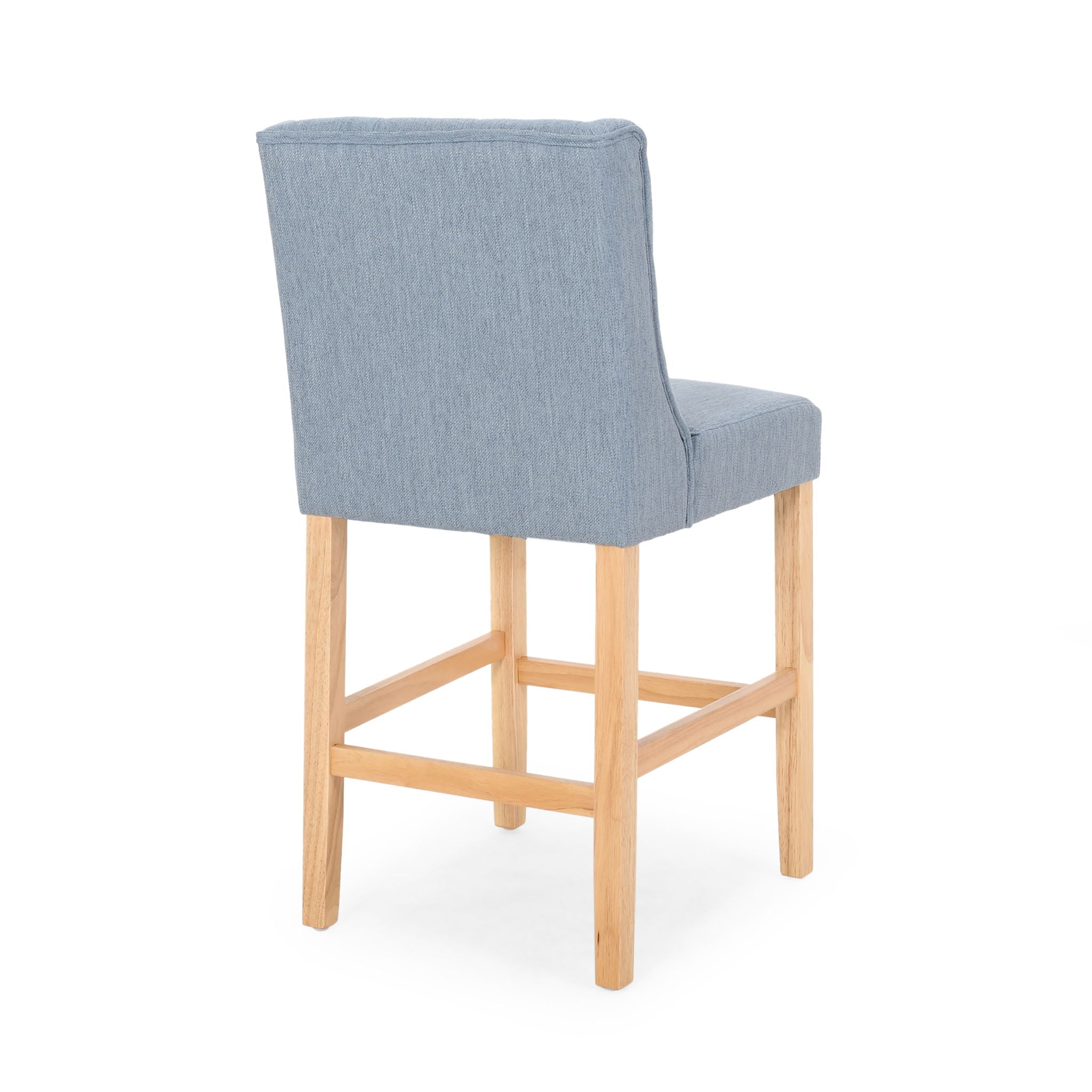 Vienna Contemporary Fabric Tufted & Wingback Counter Stools (Set of 2) by HouseOfZazla