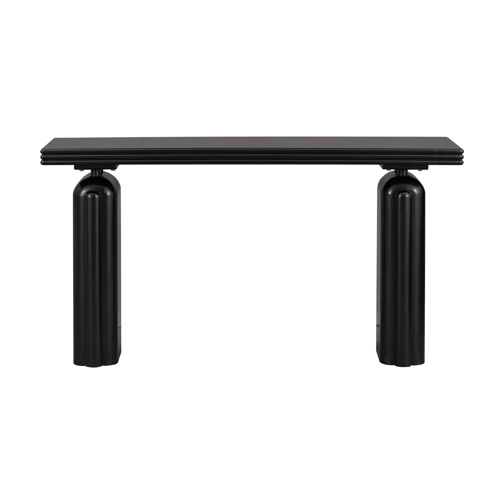 U_STYLE Chic Acacia Veneer Console Table by HouseOfZazla