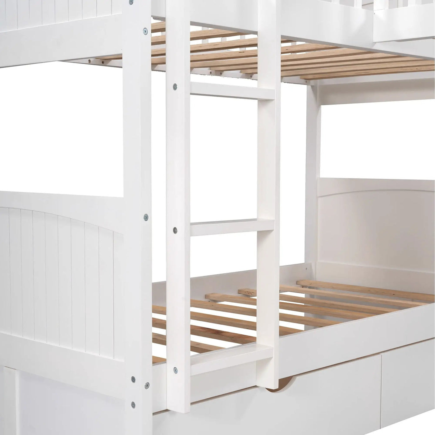 Bunk Bed With Loft And 2 Drawers by Unique Piece Furniture
