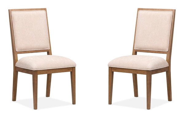 Marcel - Upholstered Side Chair (Set of 2) - Harvest Brown