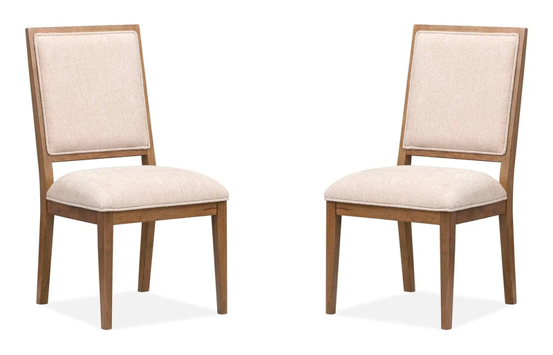 Marcel - Upholstered Side Chair (Set of 2) - Harvest Brown by Unique Piece Furniture