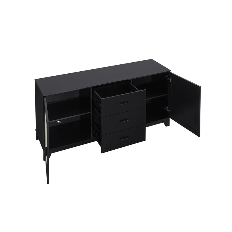 Sheridan - Modern Cane Design Sideboard