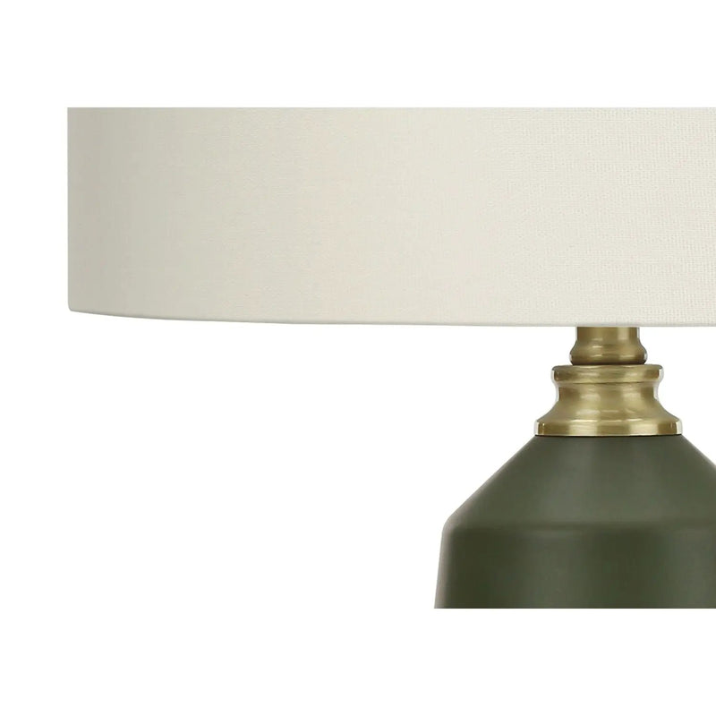 Lighting, Table Lamp, Green Ceramic, Contemporary - Green by Unique Piece Furniture