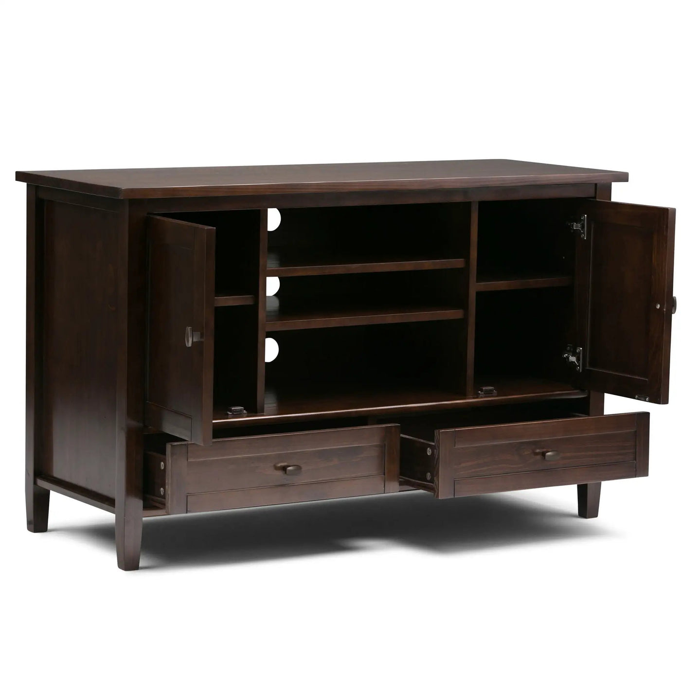 Warm Shaker - TV Media Stand Handcrafted by HouseOfZazla