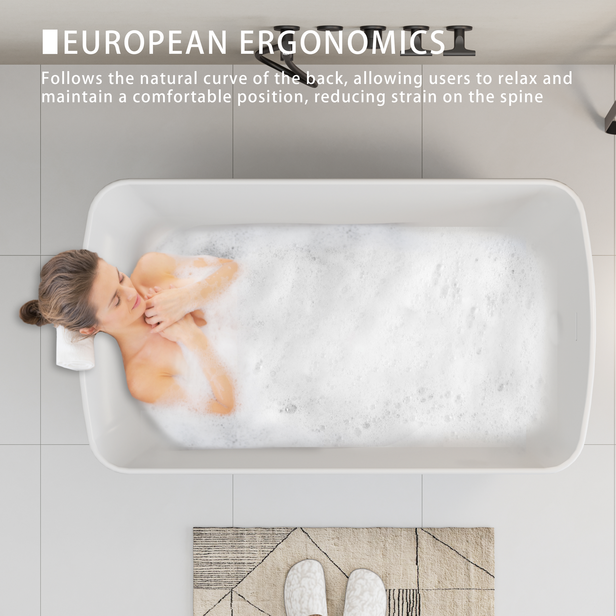 49'' Acrylic Freestanding Soaking Bathtub by HouseOfZazla