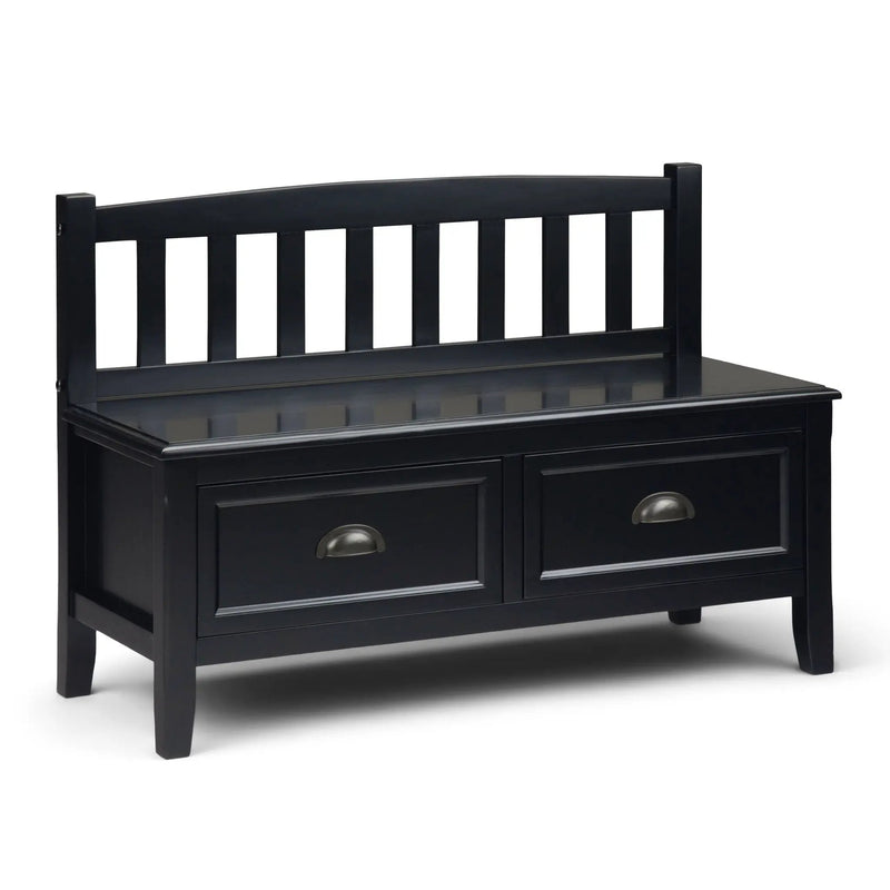Burlington - Entryway Storage Bench With Drawers by Unique Piece Furniture