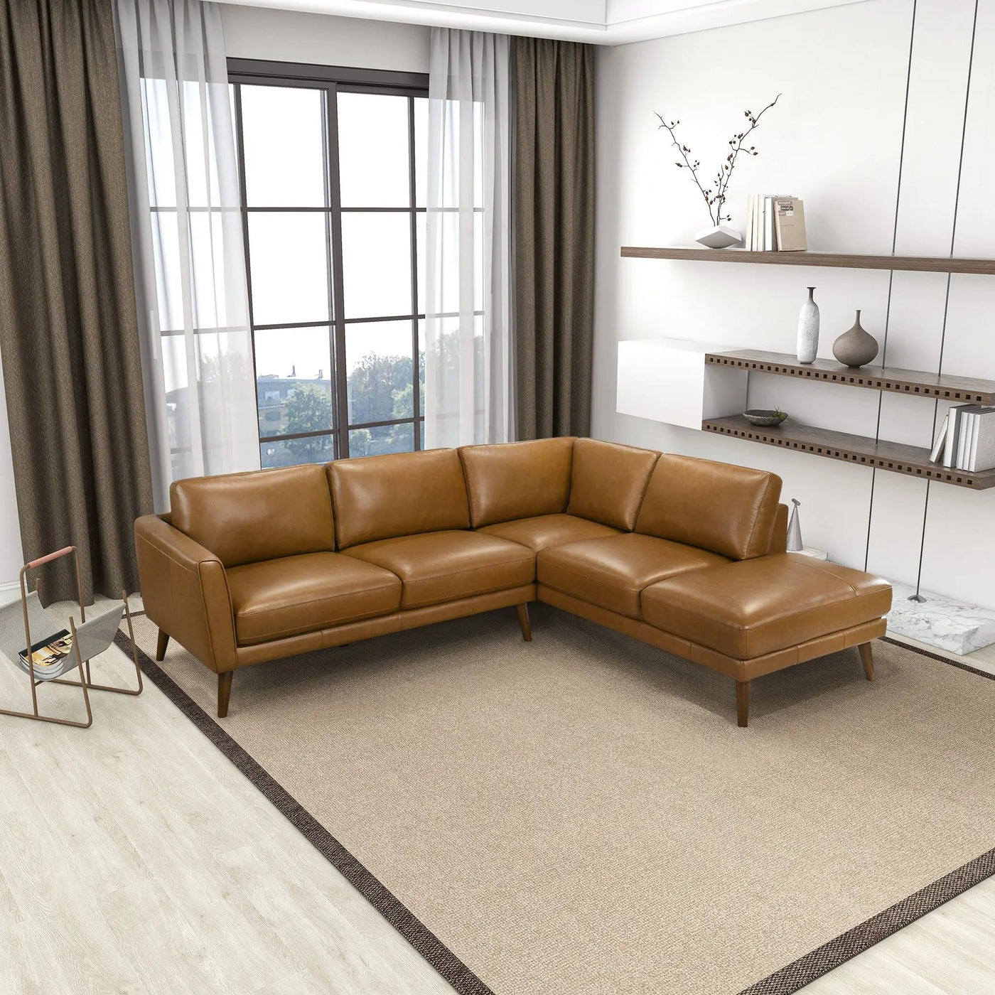 Benson - Sectional Sofa With Chaise by Unique Piece Furniture