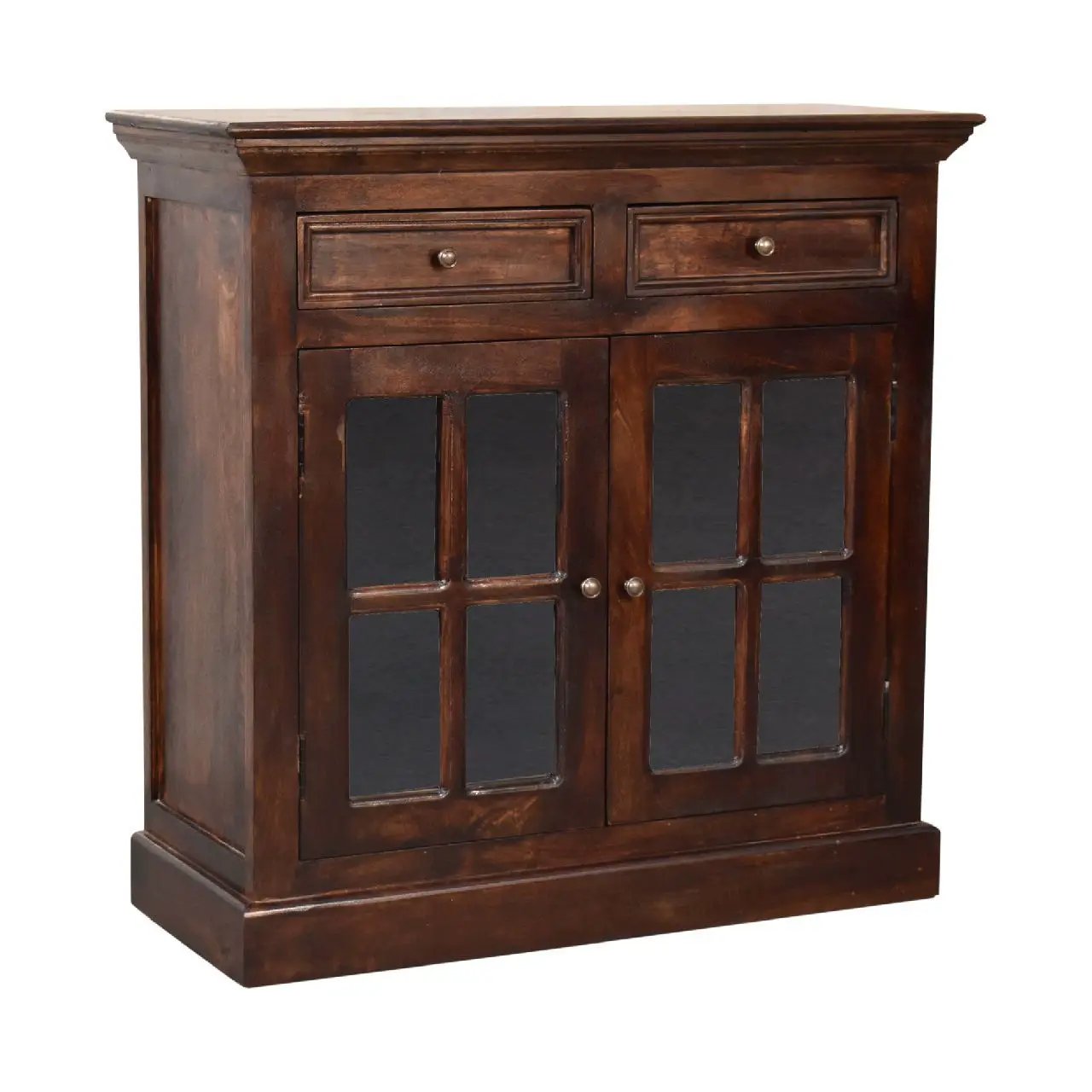 Cabinet With Glazed Doors by Unique Piece Furniture