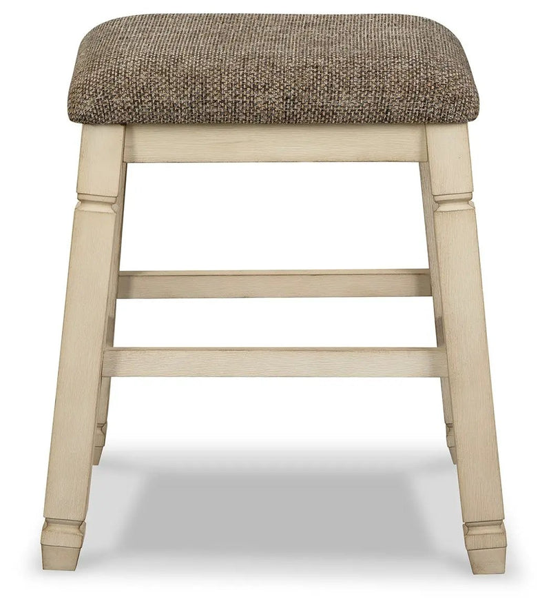 Bolanburg - Upholstered Stool (Set of 2) - Beige by Unique Piece Furniture