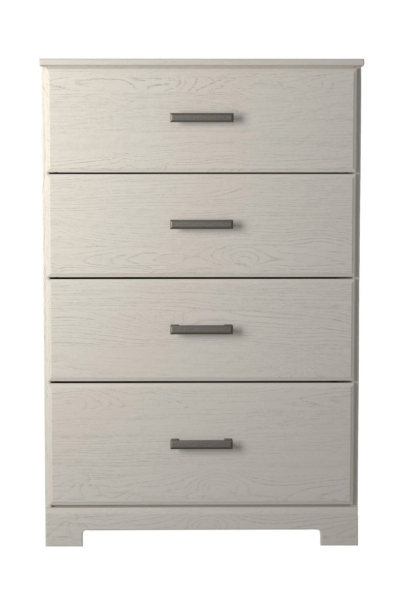 Stelsie - Four Drawer Chest - White by Unique Piece Furniture