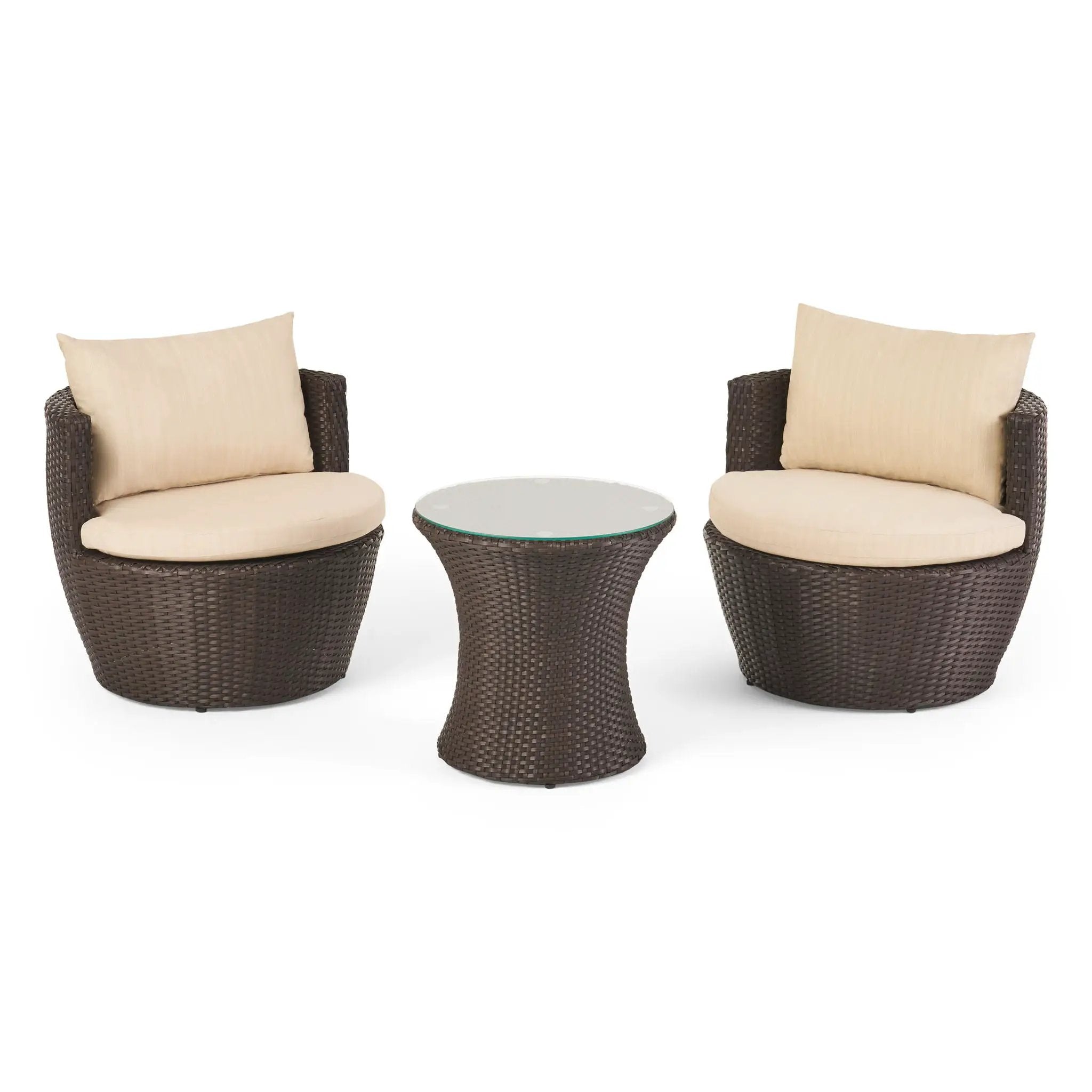 Kono Chat Set Outdoor Furniture by HouseOfZazla