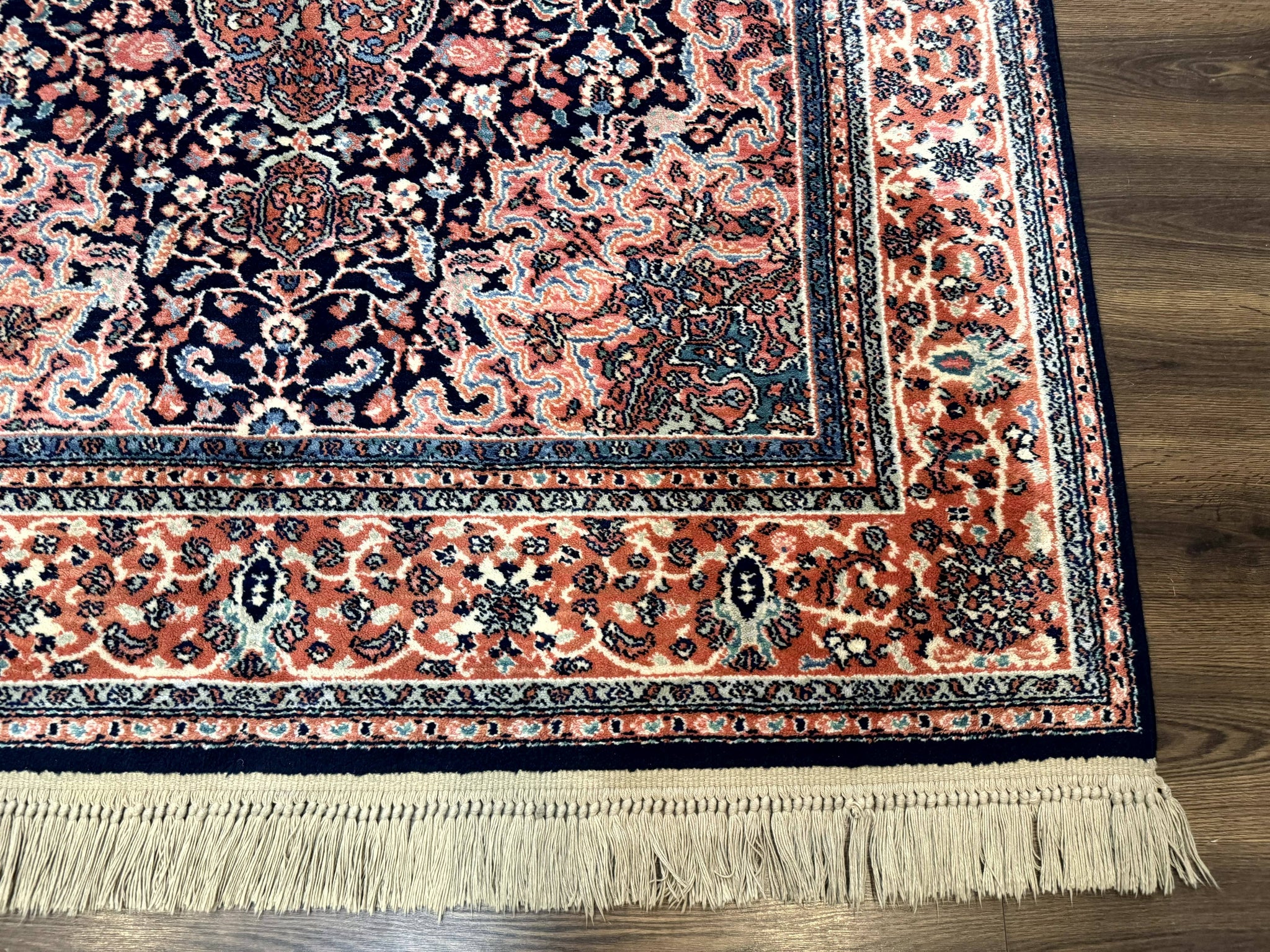Karastan Rug 5.9 x 9, Kashan Medallion #741, Original Collection 700 Series, Discontinued, Wool Pile by Jewel Rugs