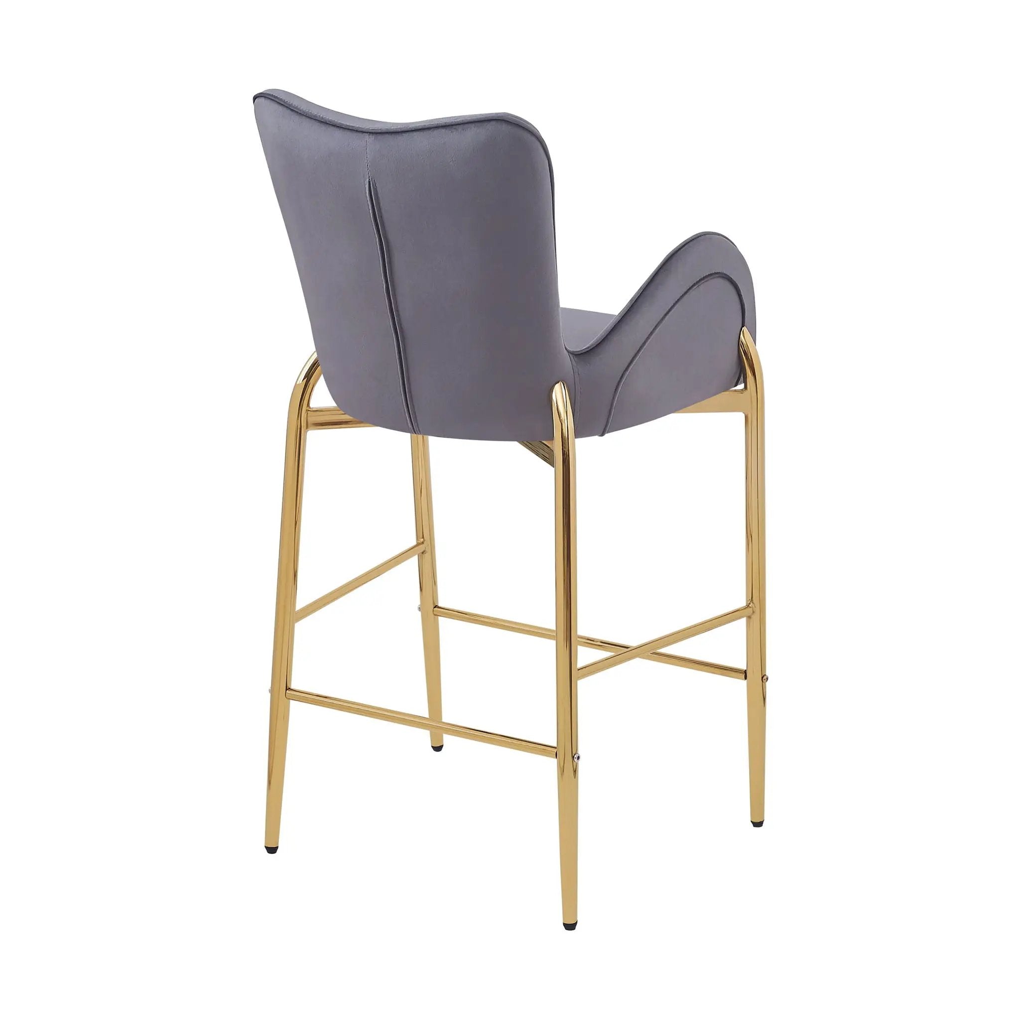 Fabric Counter Height Bar Stools (Set of 2) by HouseOfZazla
