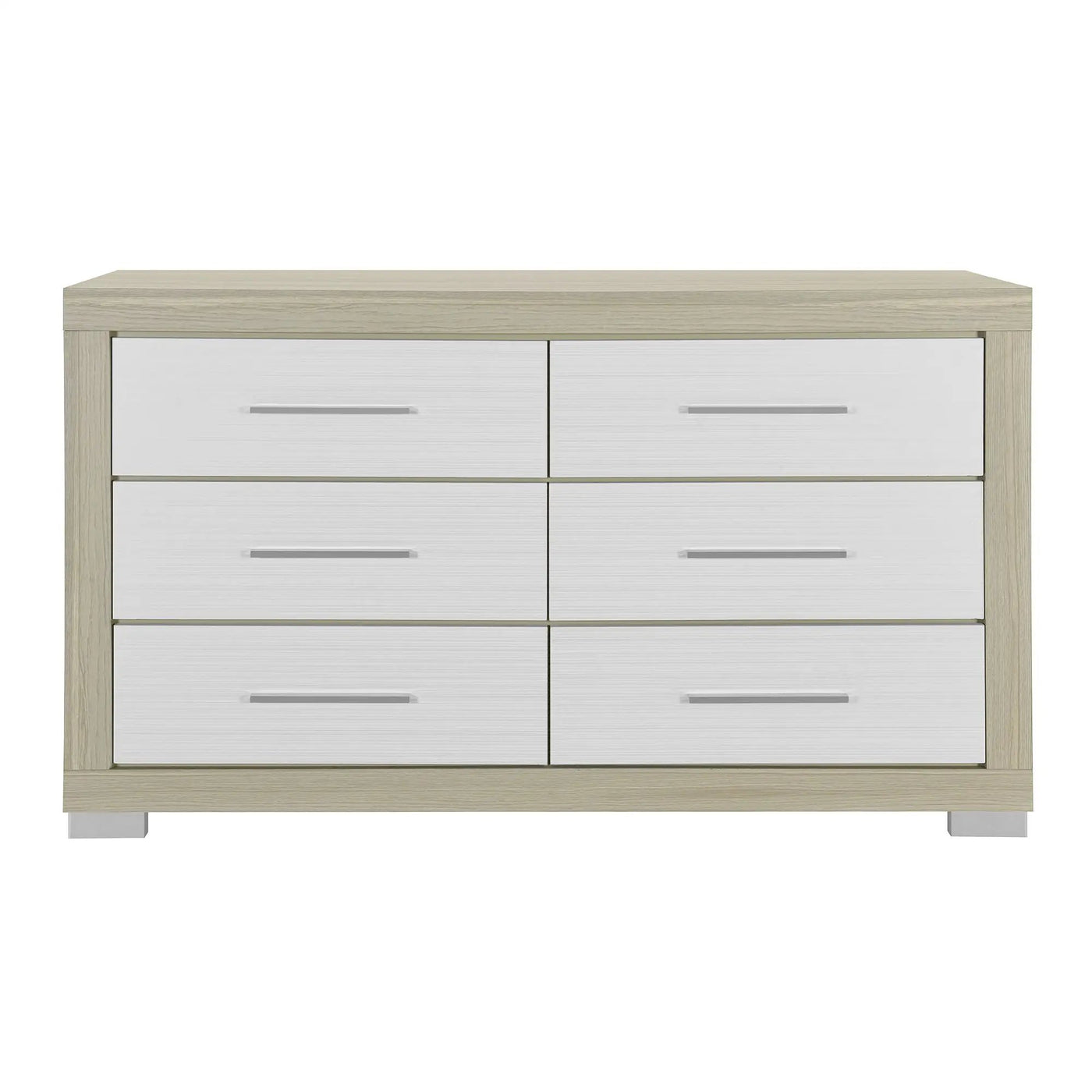 Elsa - 2 Toned And Dresser With Bar Handle And Construction by Unique Piece Furniture
