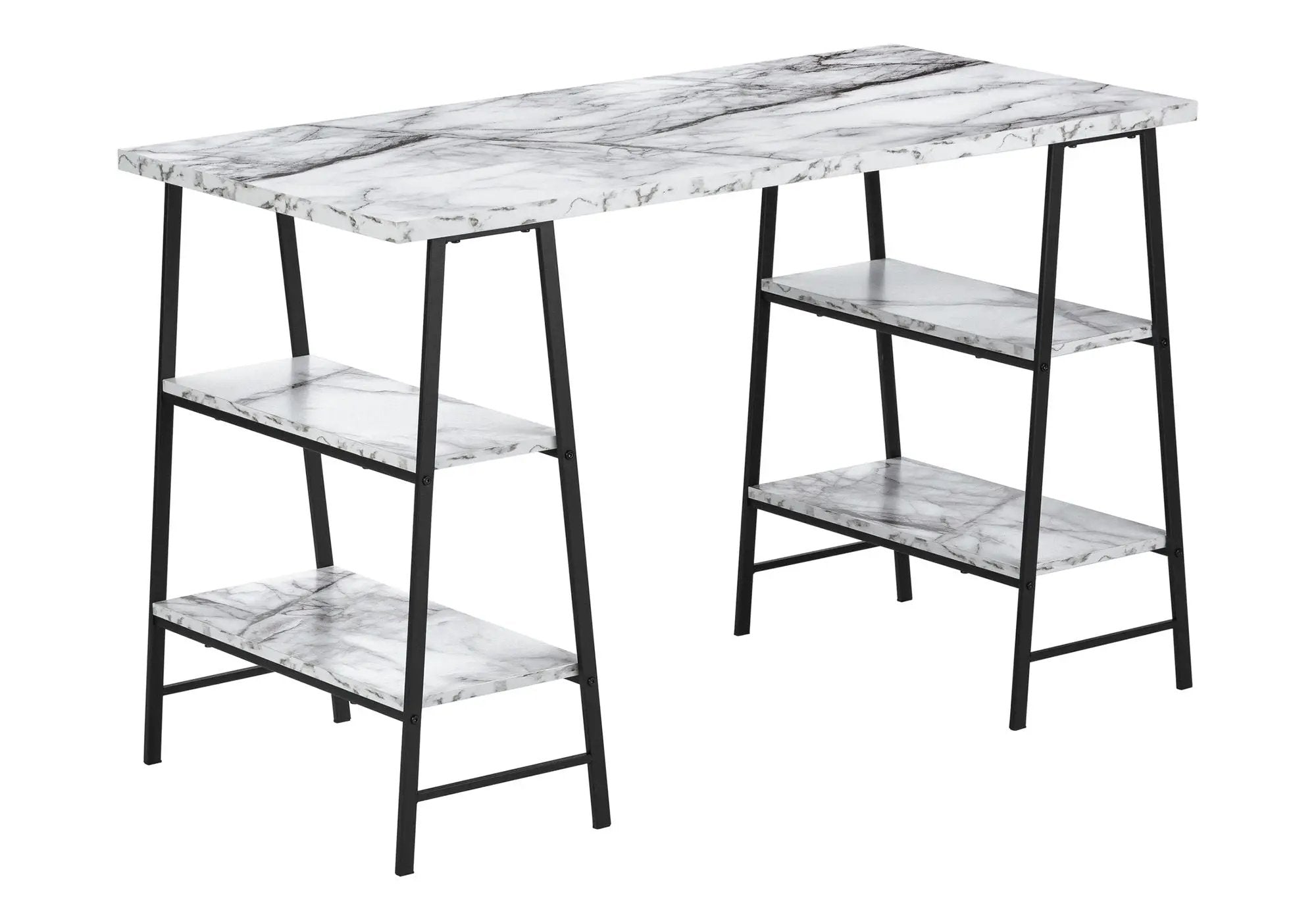 Computer Desk For Home Office, Laptop, Storage Shelves, Contemporary & Modern by Unique Piece Furniture