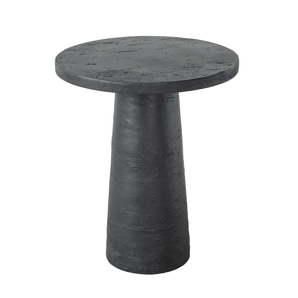 Round Side Table With Pedestal Base by Unique Piece Furniture