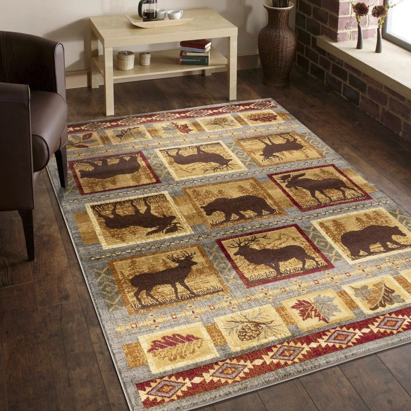 Nature's Nest - GC_CBL3004 Lodge Area Rug by Unique Piece Furniture