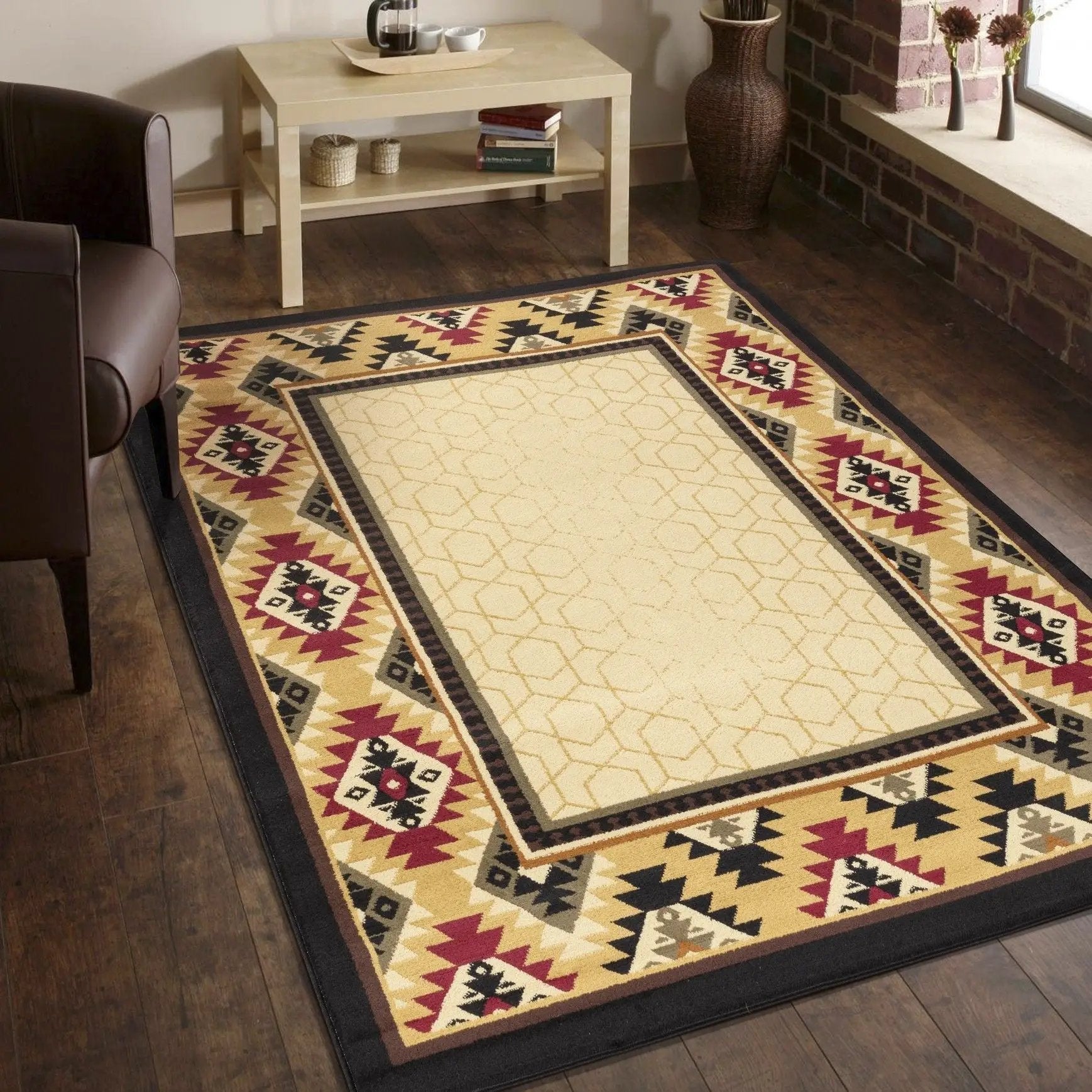 Tribes - GC_YLS4007 Southwest Area Rug by HouseOfZazla