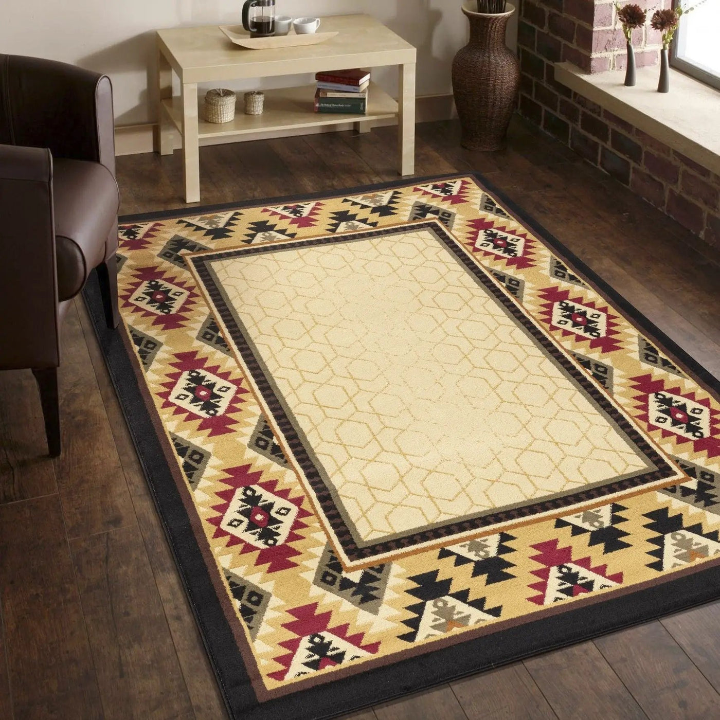 Tribes - GC_YLS4007 Southwest Area Rug by Unique Piece Furniture