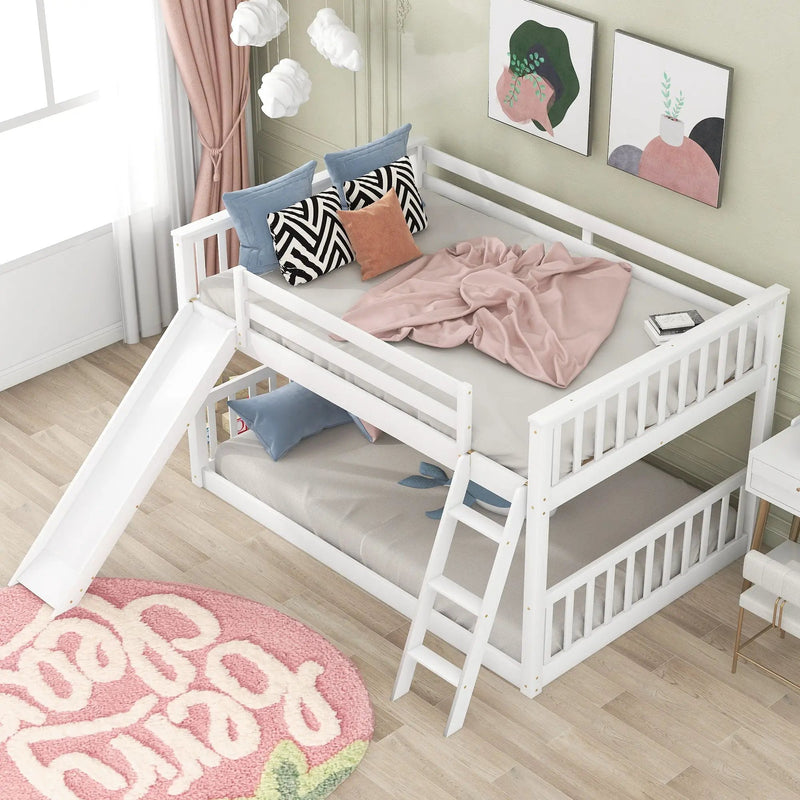 Bunk Bed & Convertible Slide And Ladder by HouseOfZazla