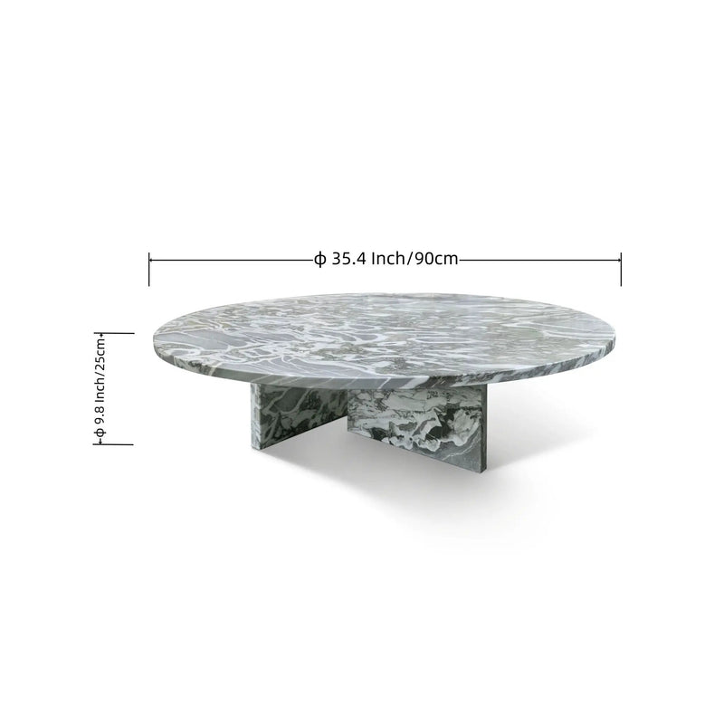 Luxury Coffee Table With Unique Veining, Unique Stone Design by Unique Piece Furniture