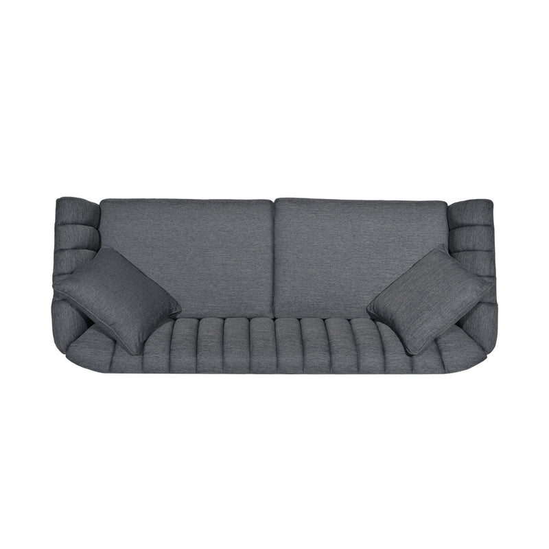 Contemporary 3 Seater Sofa With Accents by HouseOfZazla