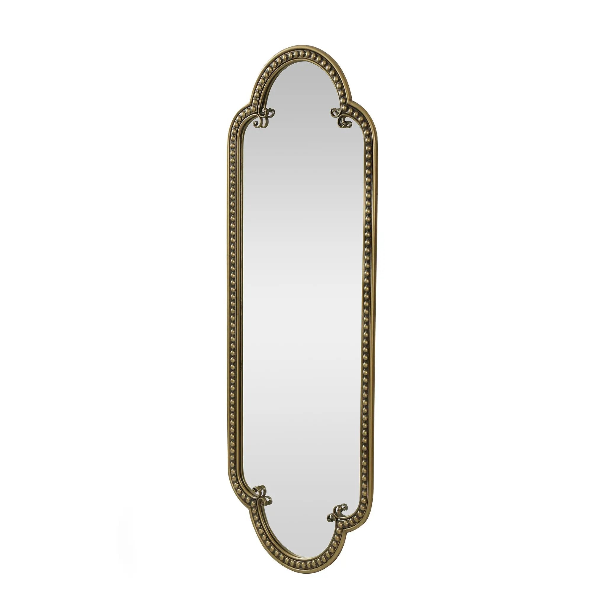 Scalloped Oval Wall Mirror, Vintage by HouseOfZazla
