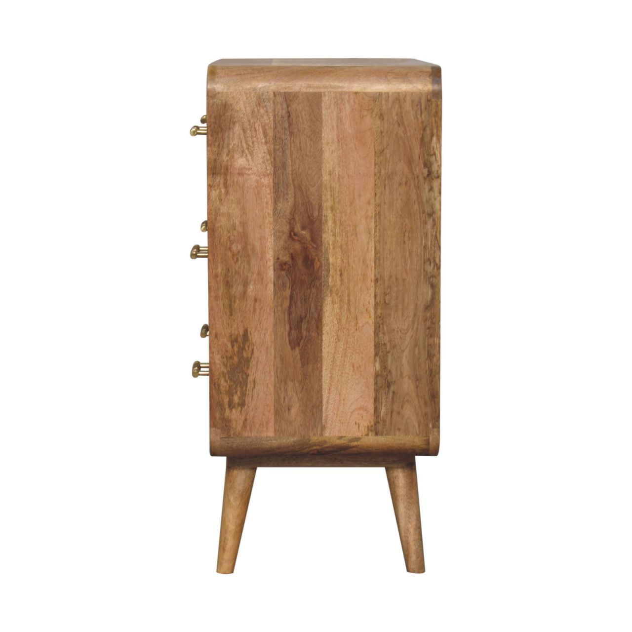T Bar Ridged Chest - Brown by HouseOfZazla