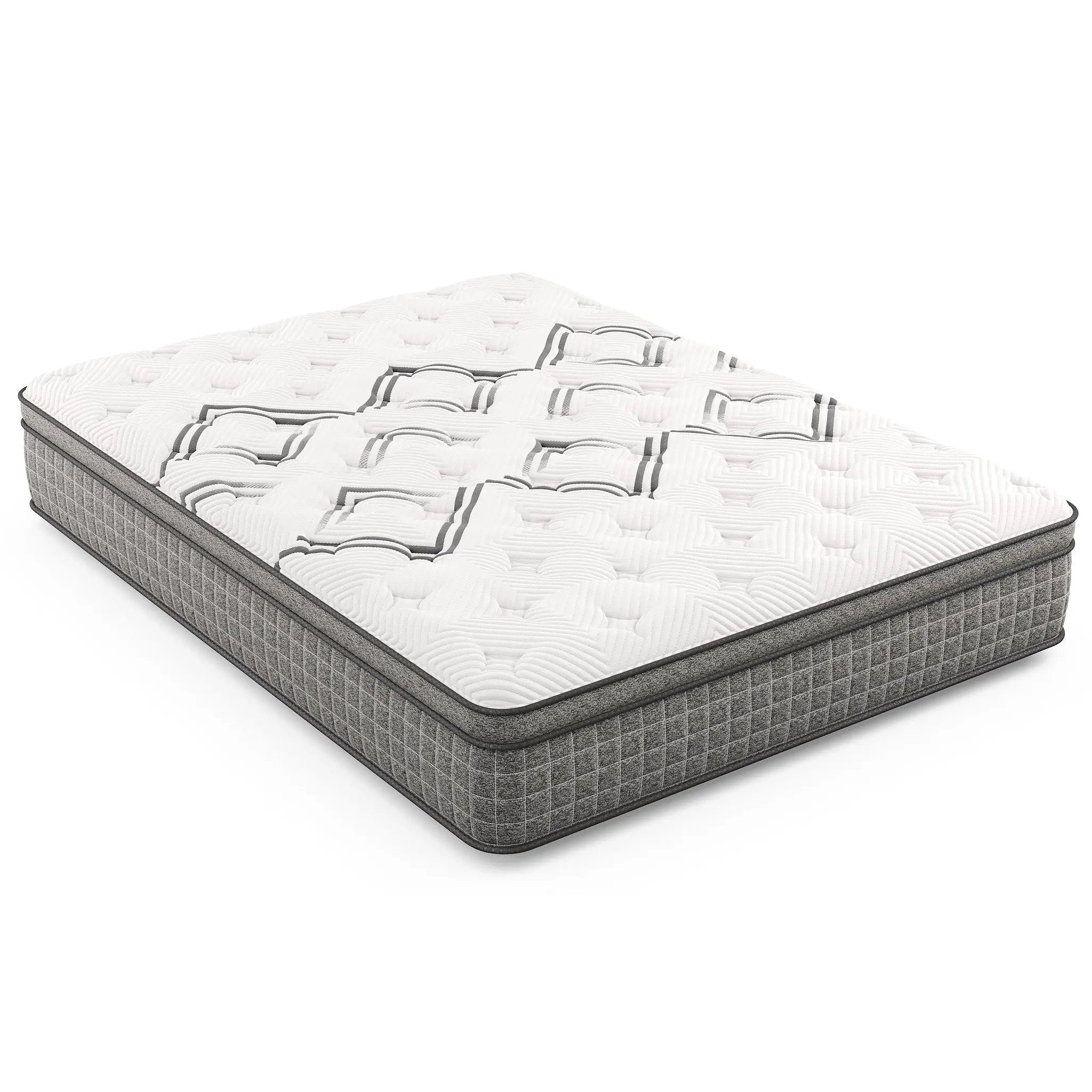 Diamond Soto Cooling Copper Hybrid Mattress Twin Size 12.5" Medium Feel by HouseOfZazla