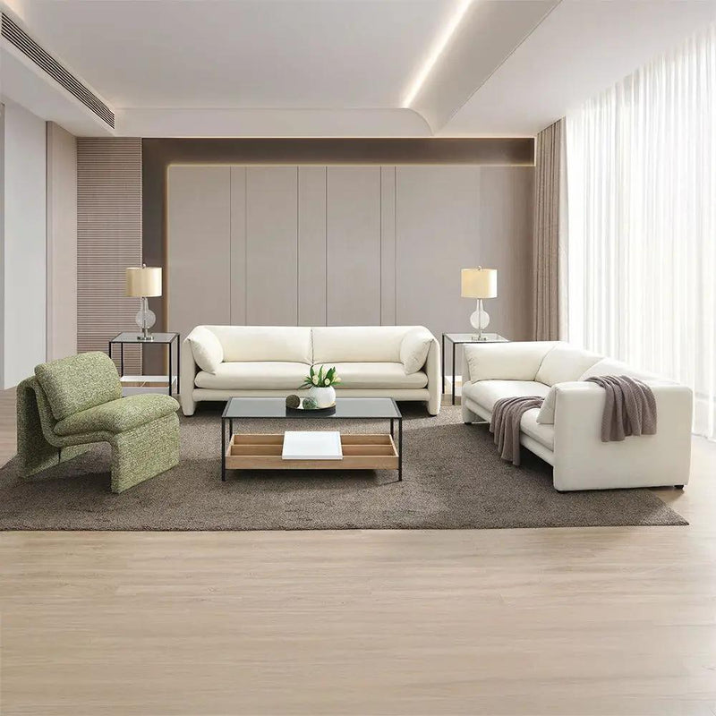 Jaeda - Loveseat - Beige Linen by Unique Piece Furniture