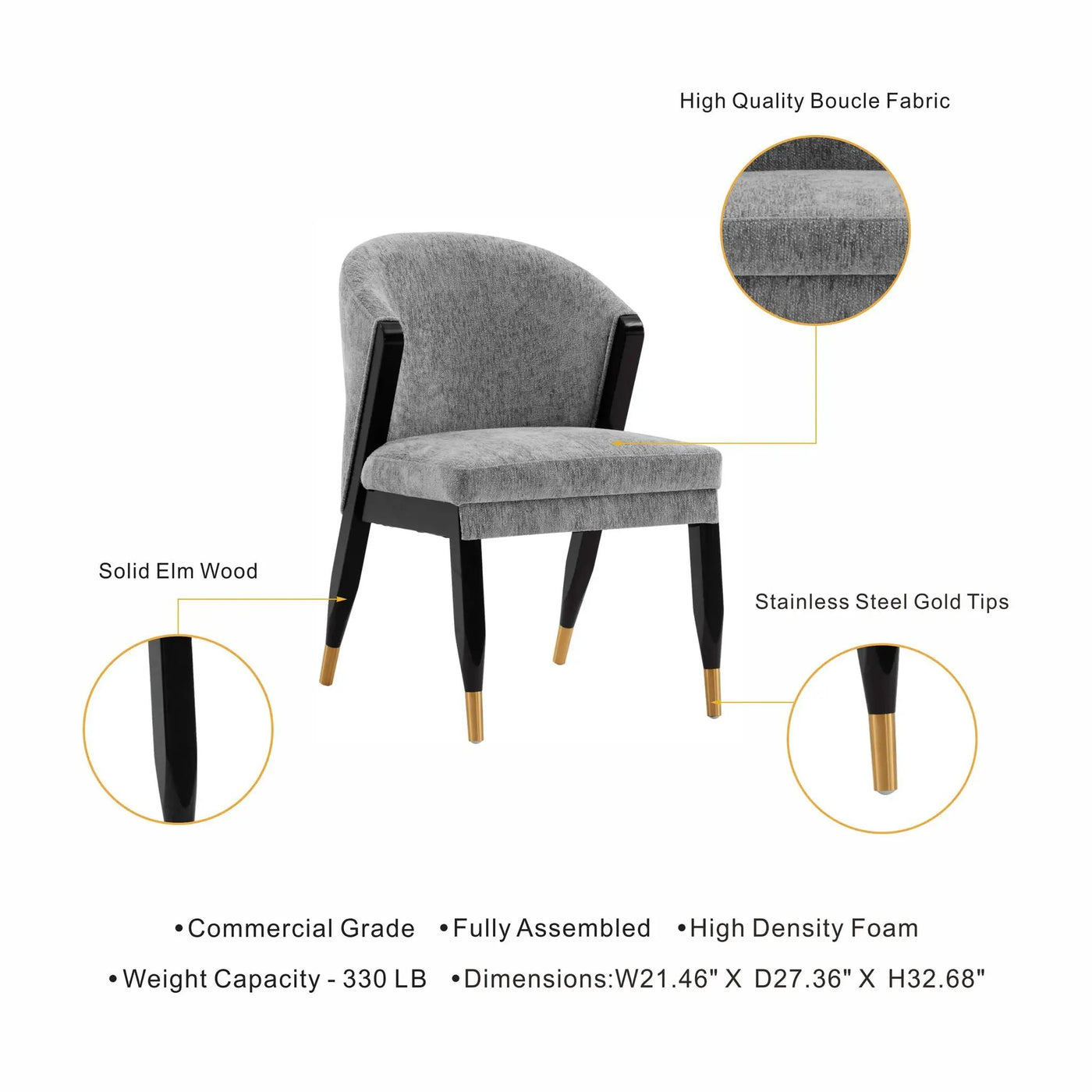 Ola - Dining Chair by HouseOfZazla