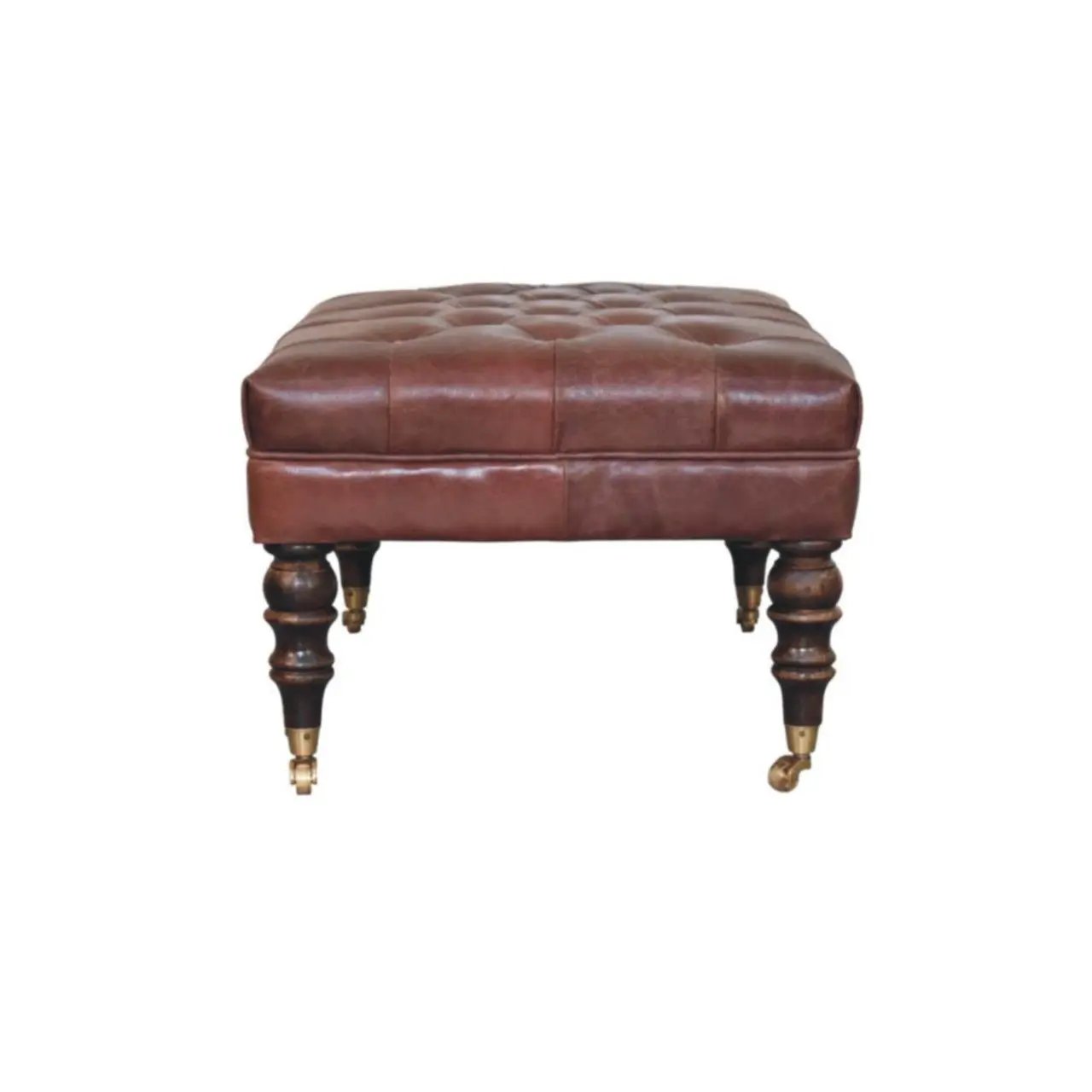 Buffalo - Ottoman With Castor Legs by Unique Piece Furniture