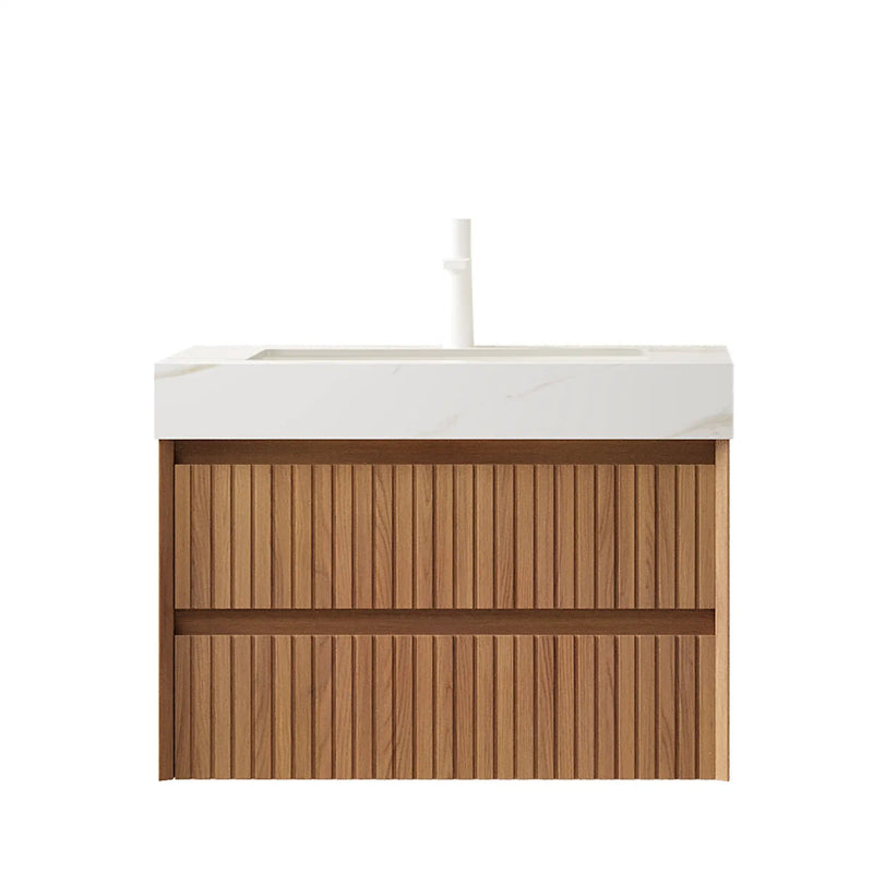Tilley 30" Bathroom Vanity & Sink with 2 Drawers by HouseOfZazla