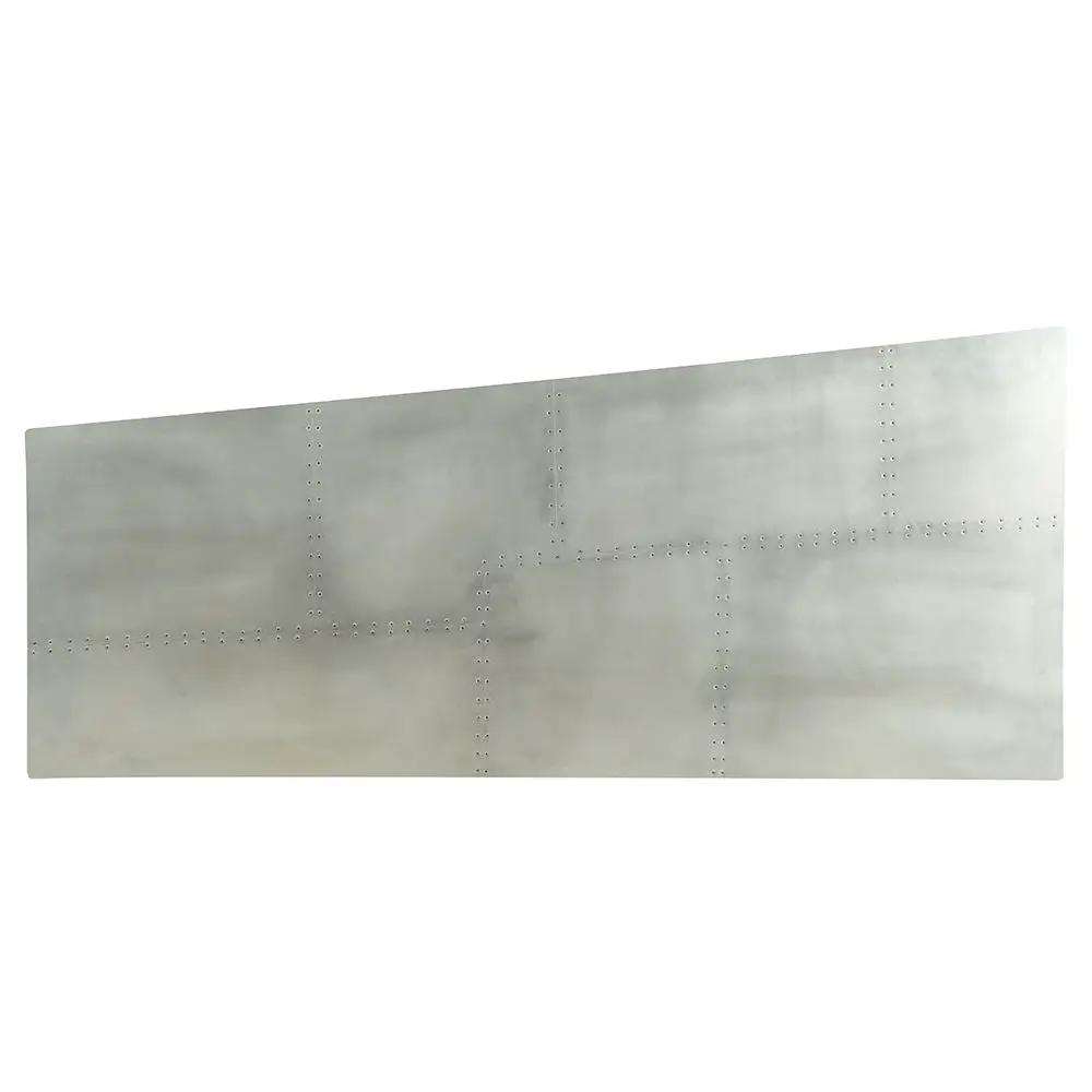 Brancaster - Executive Writing Desk - Aluminum by Unique Piece Furniture