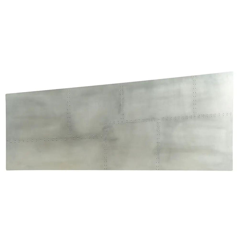 Brancaster - Executive Writing Desk - Aluminum by Unique Piece Furniture