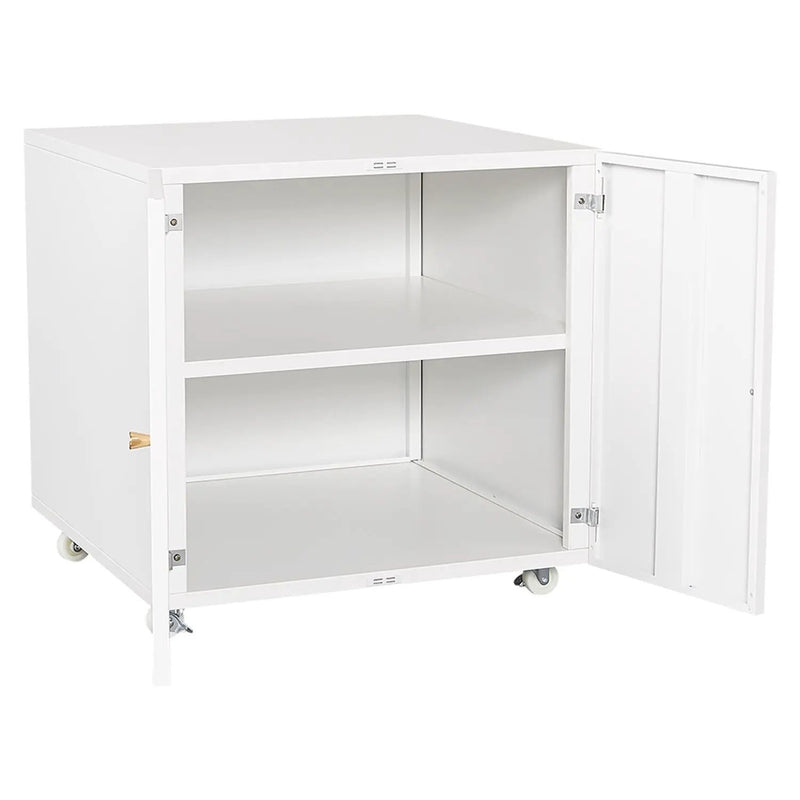 Office Furniture Copier Cabinet 2 Door Steel Copier Stand Mobile Pedestal File Printer Stand by HouseOfZazla