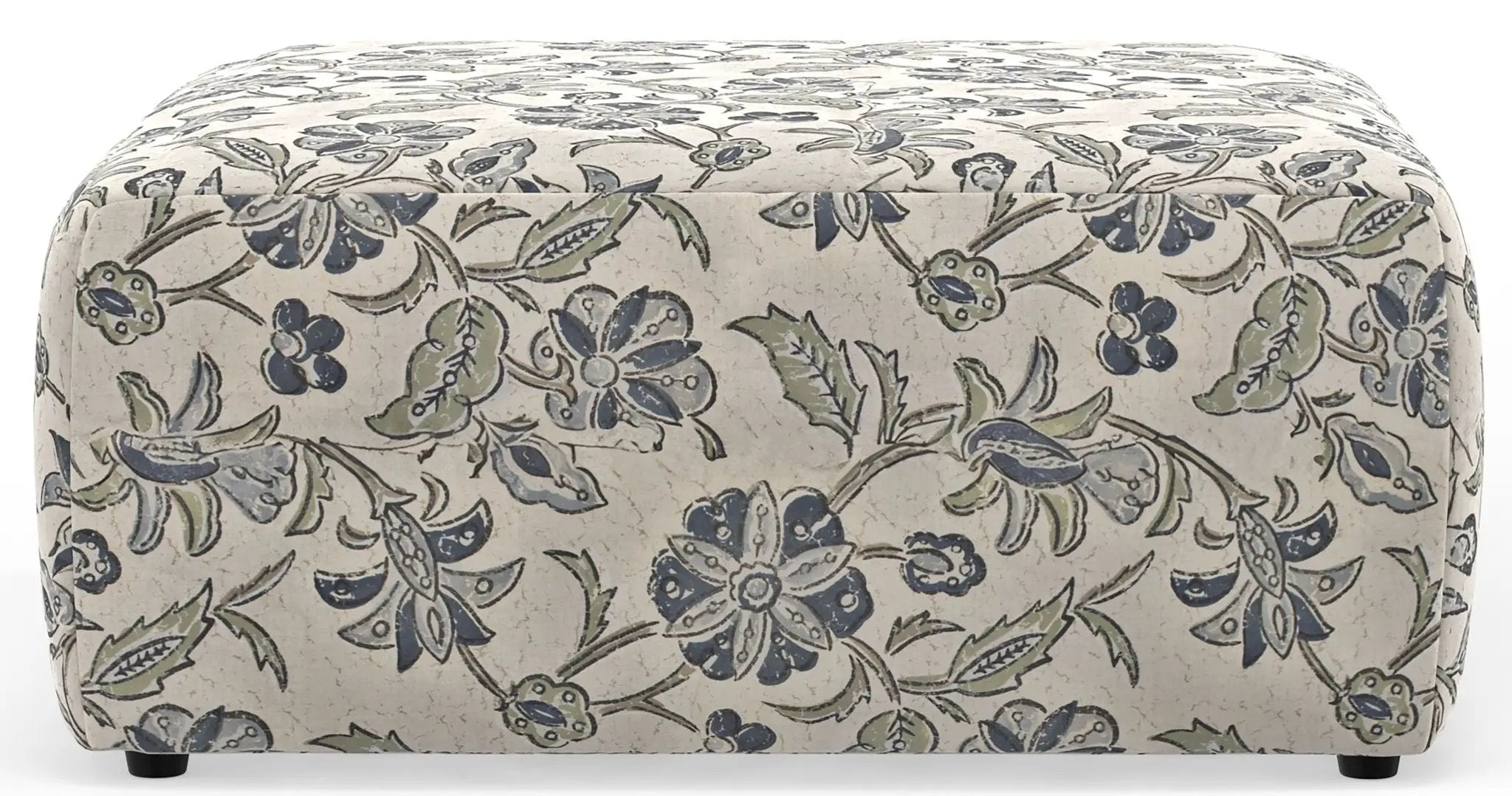 Stockbridge - Cocktail Ottoman - Denim by Unique Piece Furniture