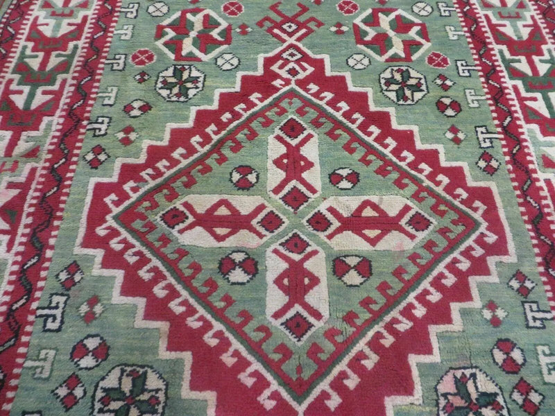 4' X 6' Vintage Handmade Turkish Kazak Design Wool Rug Carpet Nice by Jewel Rugs