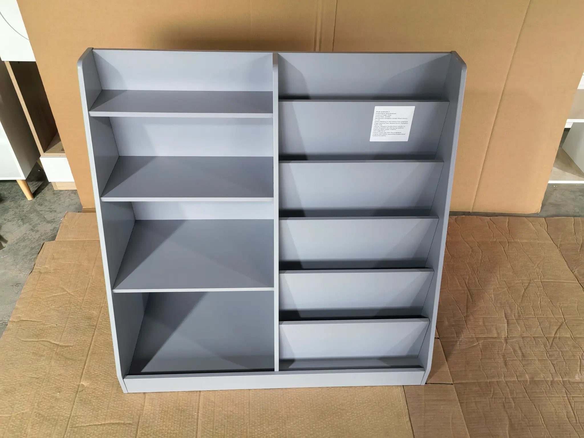 Kids Bookshelf and Toy Storage Organizer by HouseOfZazla