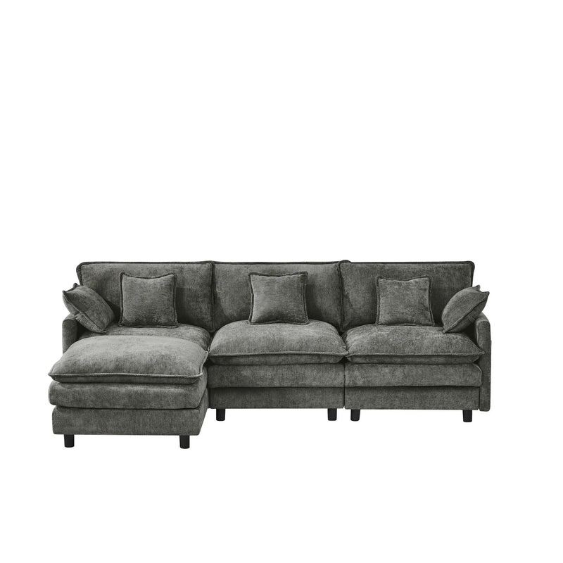 Sofa With Modular Design by HouseOfZazla